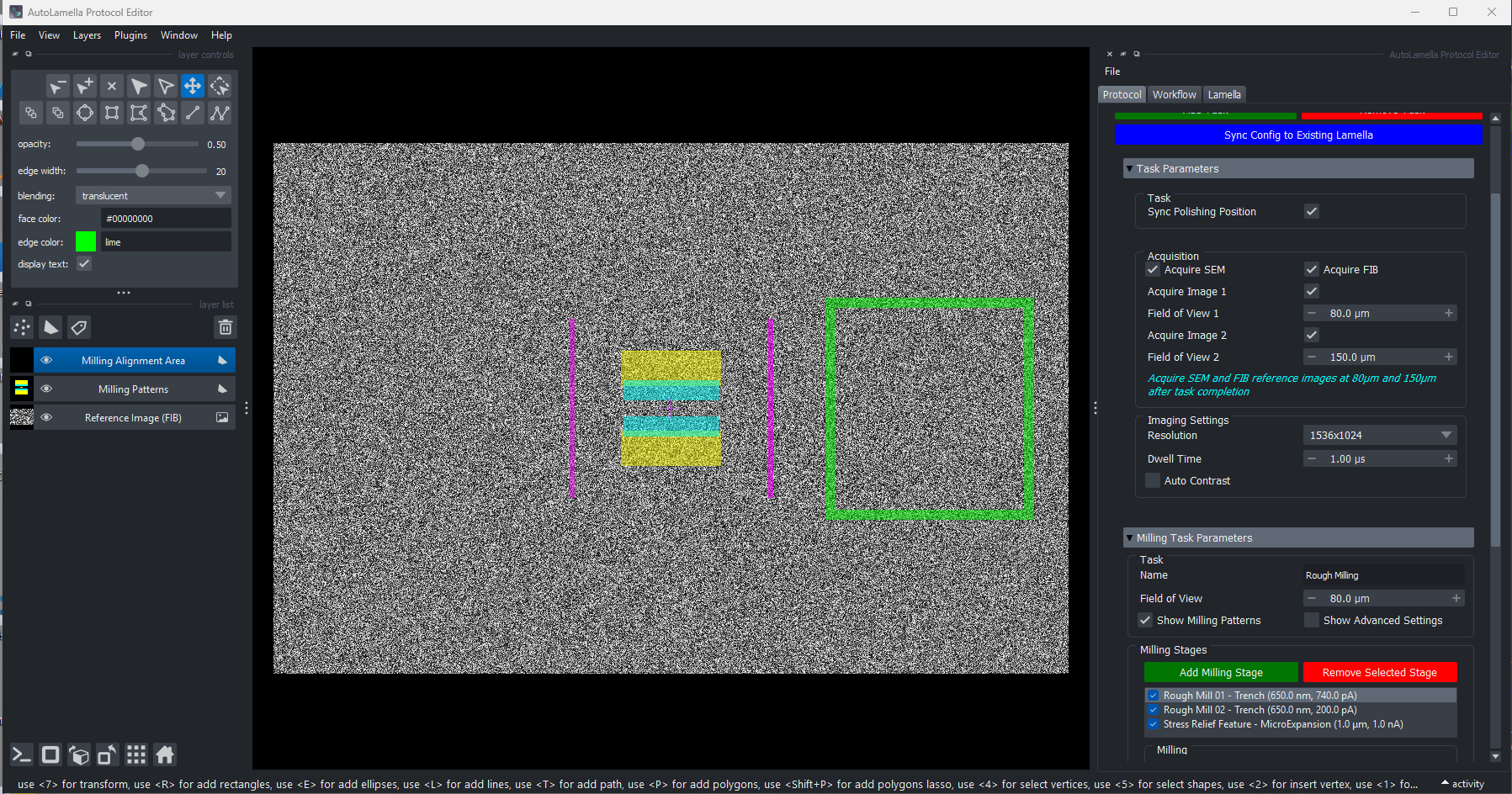 Protocol Editor - Task Parameters