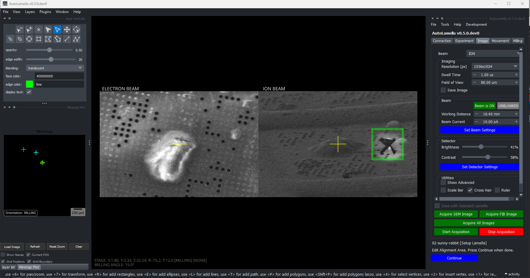Edit Alignment After Fiducial