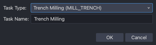 The Add Task dialog