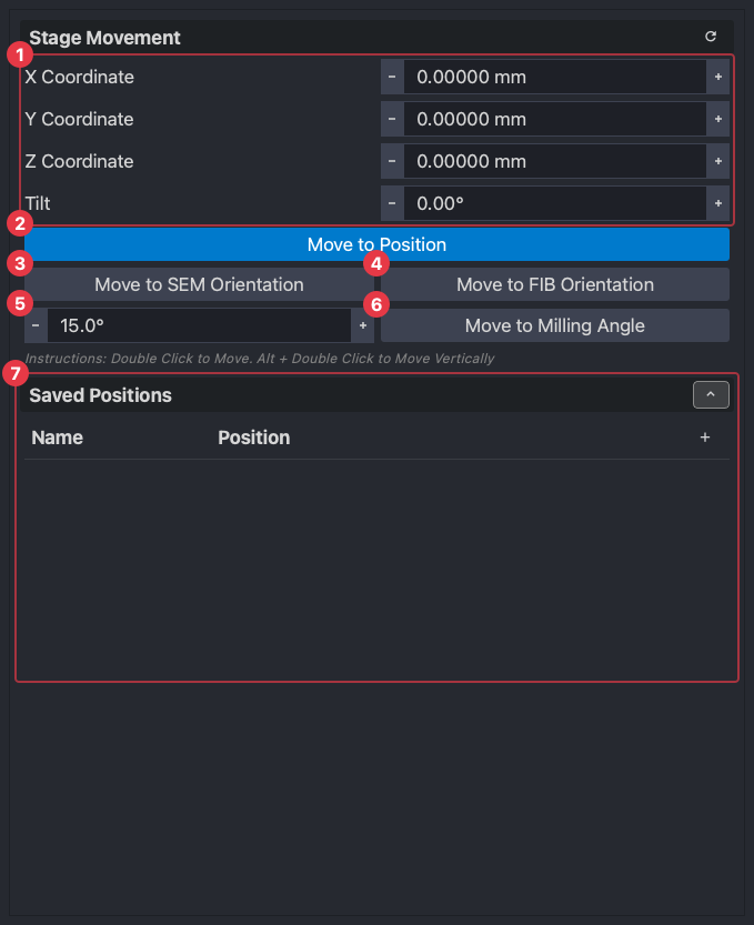 The Movement tab