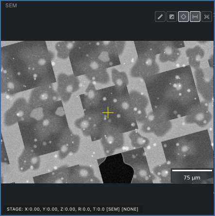 SEM at 400 µm